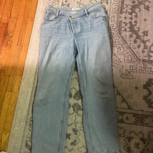 Abercrombie cross front dad jean